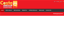 Tablet Screenshot of costa-group.com